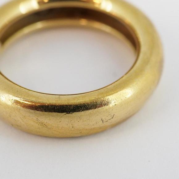 Tiffany Ring Friendship 3PD Diamond K18YG Yellow Gold Women's - Picture 7 of 7